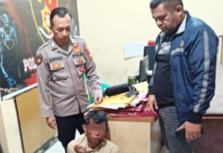 Ketahuan Warga Saat Dorong Motor Curian, Pelaku Curanmor Tak Berkutik